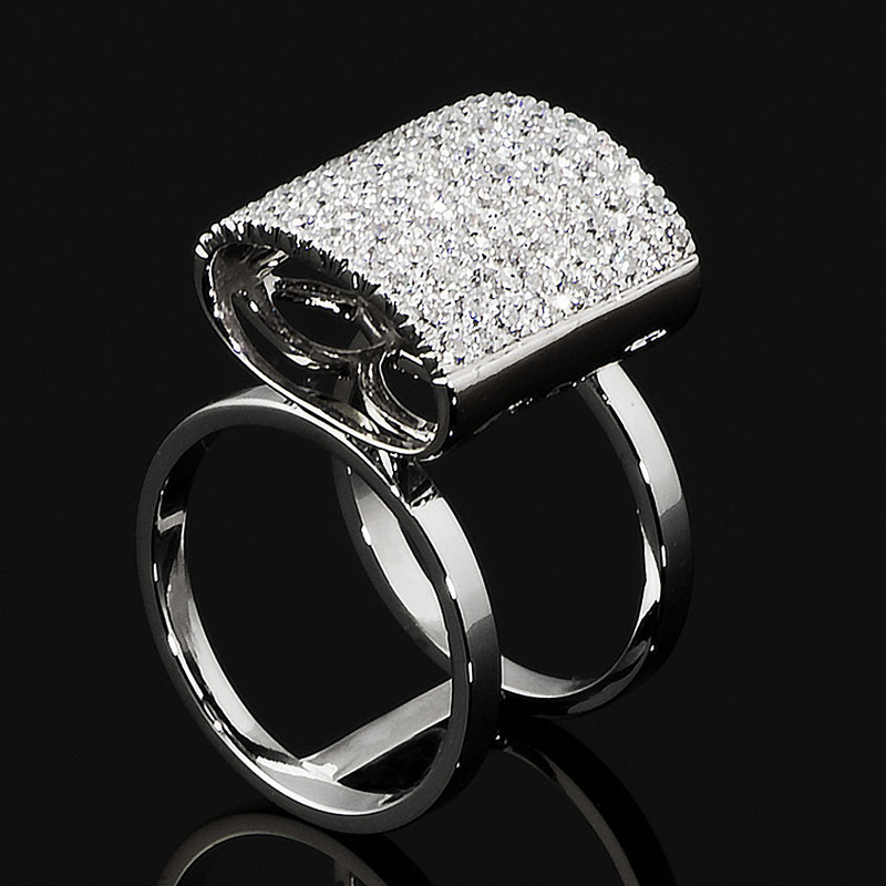 Pavé Diamond Cocktail Ring
