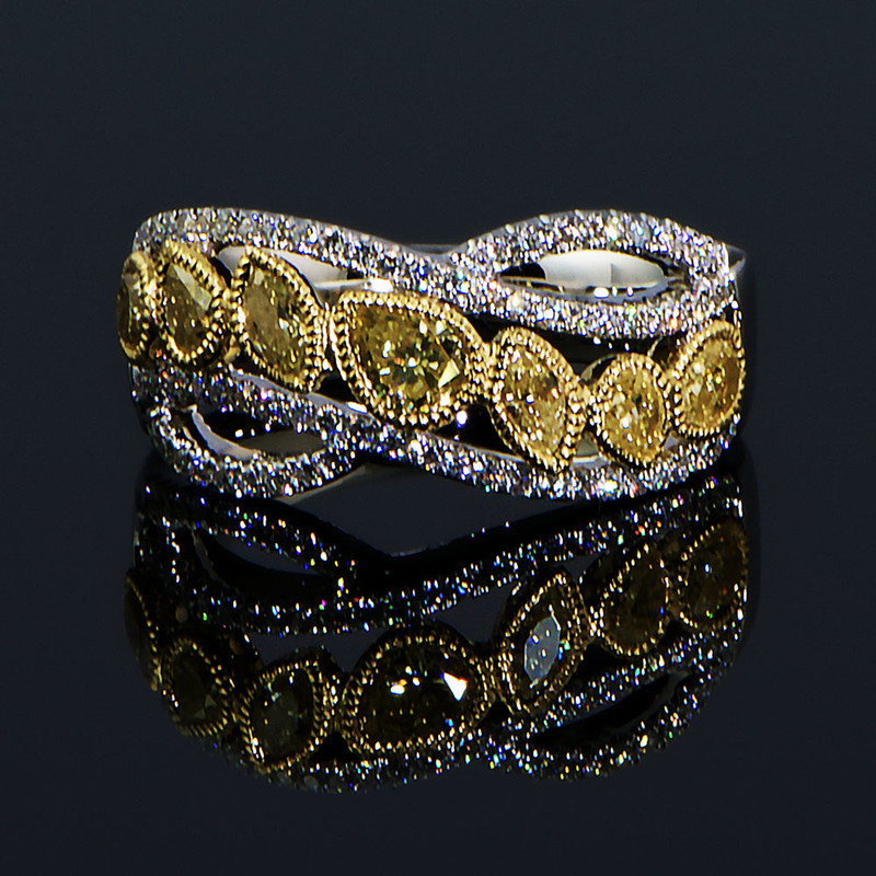 Fancy Yellow Diamond Ring