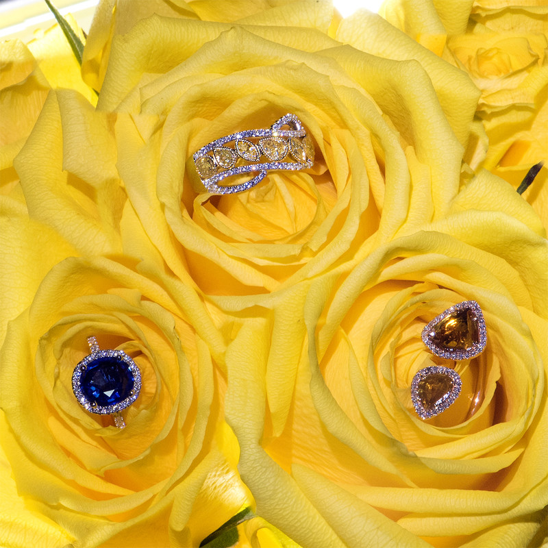 Colored Diamonds and Sapphires
