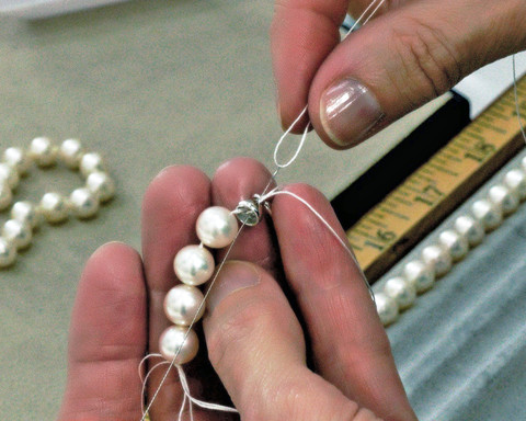 Pearl Stringing